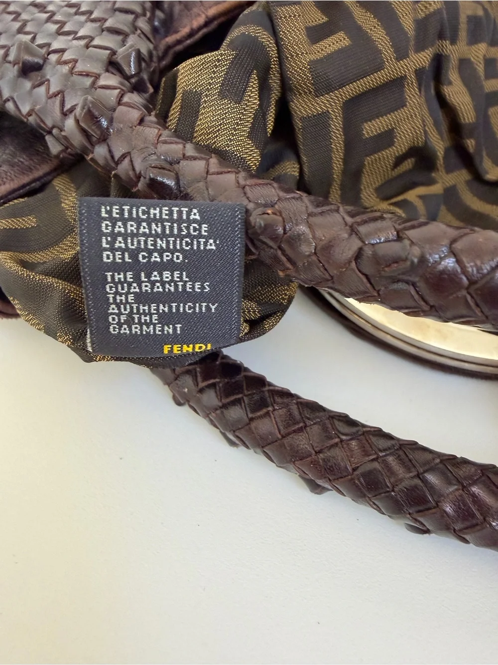 Authentic Fendi Vintage Spy Bag